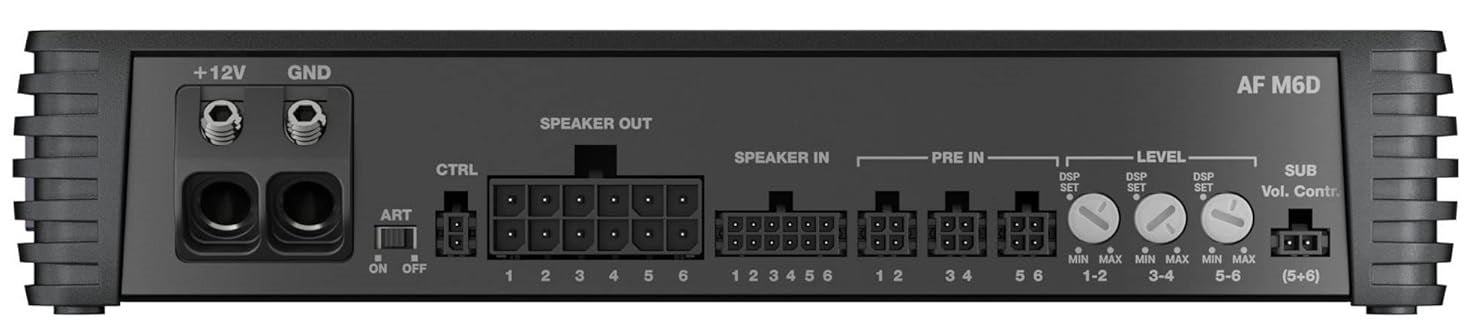 Audison Forza AF 6D - High-power D Class 6-channel amplifier