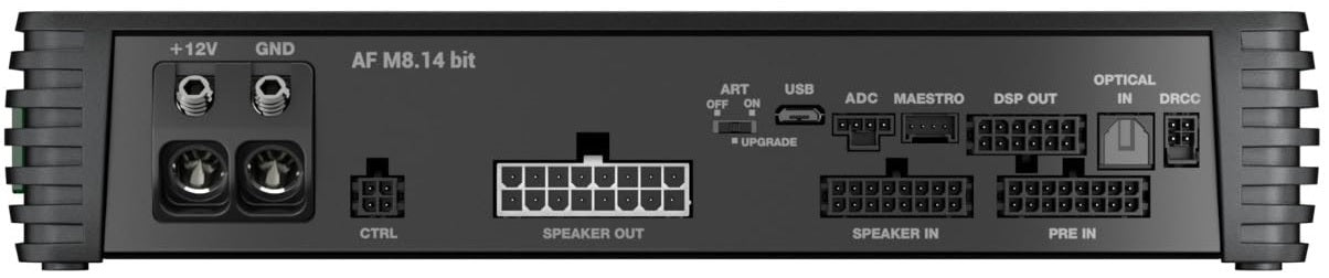 Audison Forza AF M8.14 bit 8 channel Amplifier with bit DSP