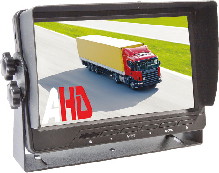 DALTEC AHD 7 Premium 7" 2-Channel AHD Monitor with AHD Commercial external rear camera supplied with 10 metre cable.