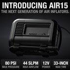 NOCO AIR15 UltraFast 15A Tire Inflator 12V Portable Air Compressor Pump