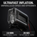 NOCO AIR15 UltraFast 15A Tire Inflator 12V Portable Air Compressor Pump