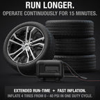 NNOCO AIR20 UltraFast 20A Tire Inflator 12V Portable Air Compressor Pump