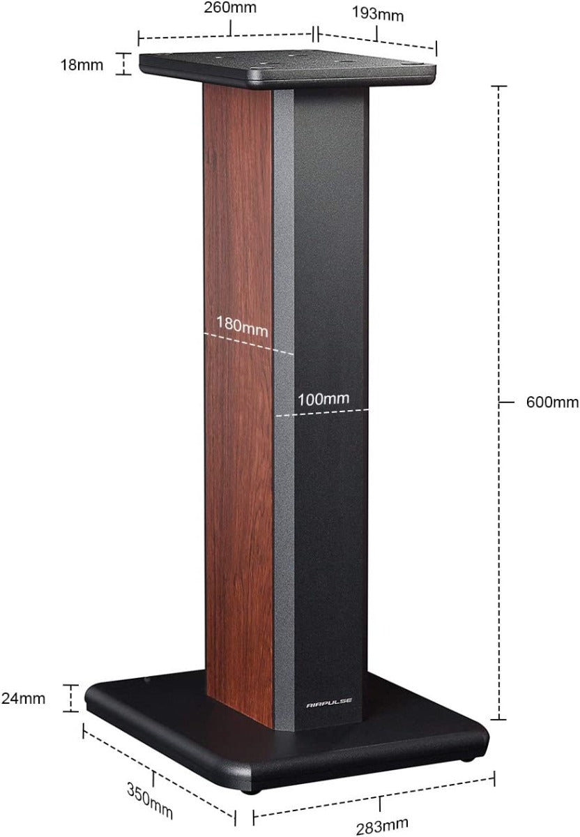 Airpulse ST200 Speaker Stands for A200 Hollowed Stands