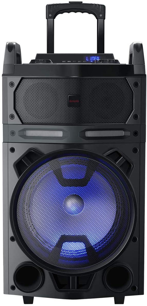 Aiwa KBTUS-700 The Thunder Bluetooth Speaker with 2 x Wireless Microphone and Remote Control