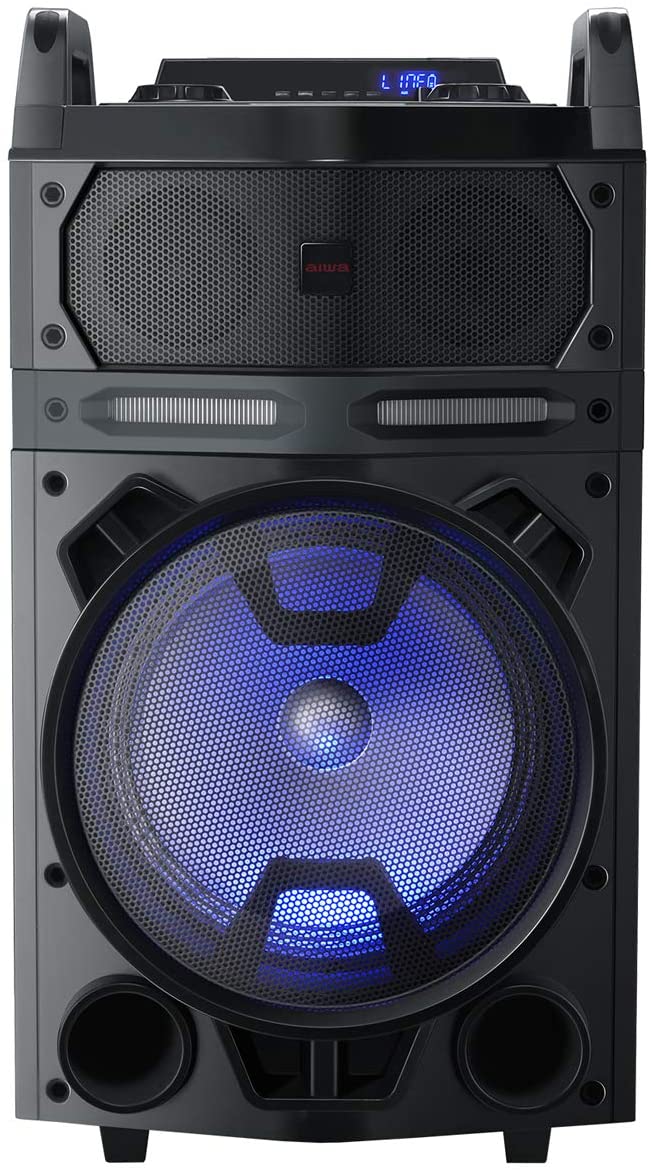 Aiwa KBTUS-700 The Thunder Bluetooth Speaker with 2 x Wireless Microphone and Remote Control