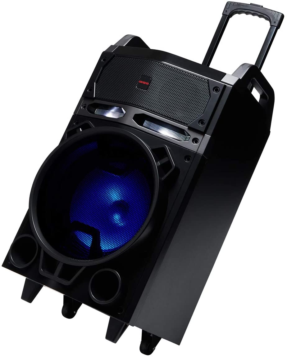 Aiwa KBTUS-700 The Thunder Bluetooth Speaker with 2 x Wireless Microphone and Remote Control