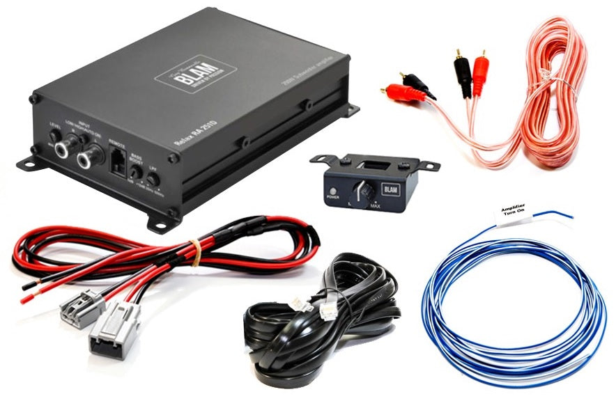 Volvo XC90 BLAM AK-LR-01 sub amplifier fitting kit