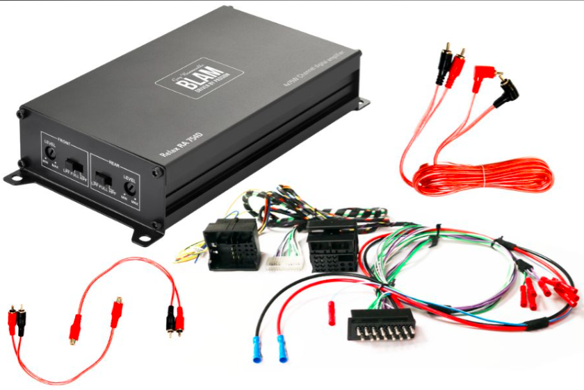 Range Rover L322 or BMW X5 with OEM DSP Amplifier Subwoofer Amplifier Fitting Kit AK-LR-02