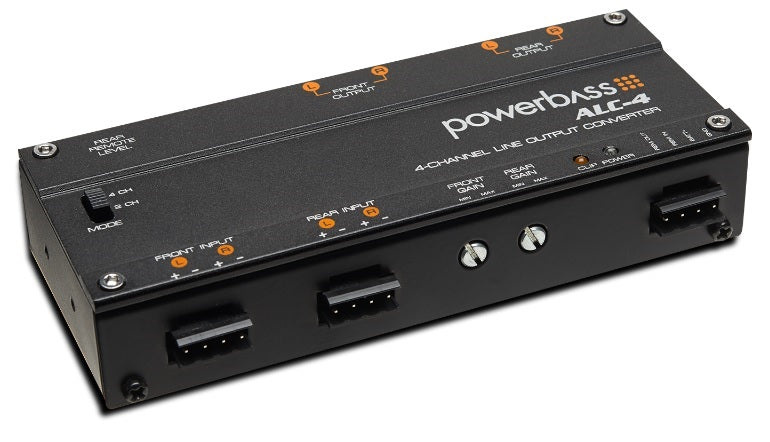 PowerBass ALC-4 Channel High to Low Level Converter and Line Driver