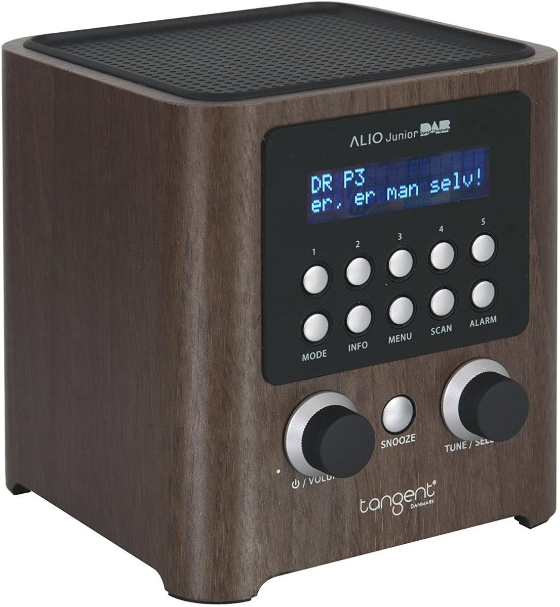 Tangent Alio Junior DAB and FM Radio - Walnut
