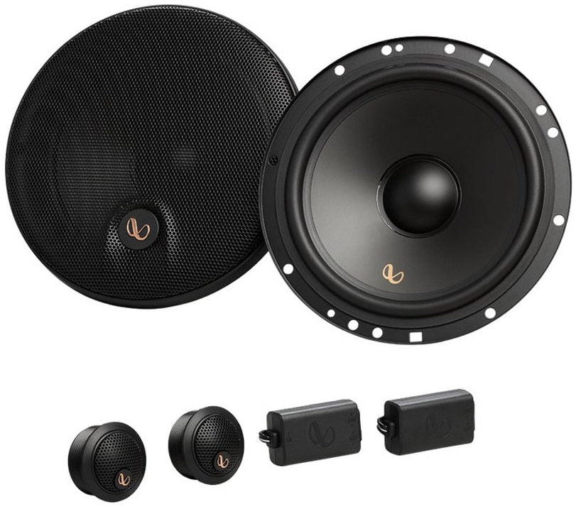 Infinity Alpha 603C 2-way 720W Peak (90W RMS) Component Speaker System with grilles