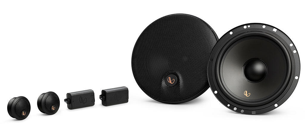 Infinity Alpha 603C 2-way 720W Peak (90W RMS) Component Speaker System with grilles
