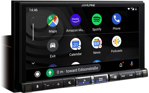 Alpine ILX-705D 7” Double DIN Touch Screen Digital Media Wireless Apple Carplay Android Auto DAB+ Bluetooth HDMI USB