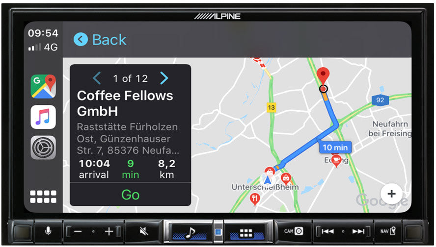 Alpine ILX-705D 7” Double DIN Touch Screen Digital Media Wireless Apple Carplay Android Auto DAB+ Bluetooth HDMI USB