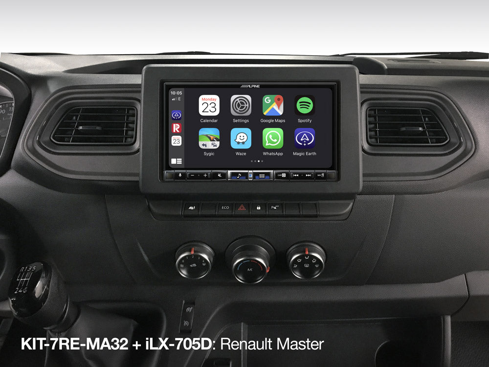 Alpine ILX-705D 7” Double DIN Touch Screen Digital Media Wireless Apple Carplay Android Auto DAB+ Bluetooth HDMI USB