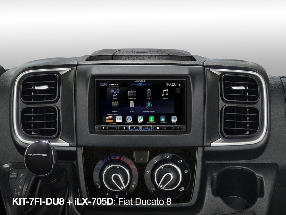 Alpine ILX-705D 7” Double DIN Touch Screen Digital Media Wireless Apple Carplay Android Auto DAB+ Bluetooth HDMI USB
