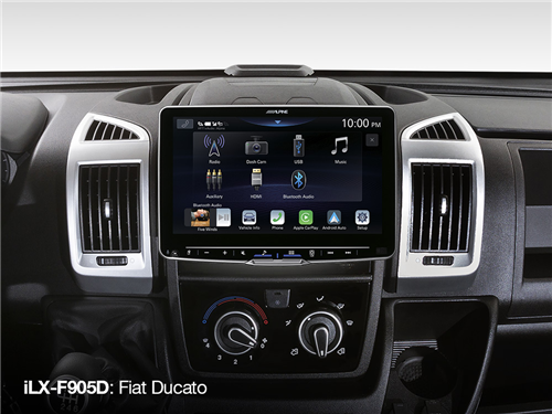 Alpine iLX-F905D Halo9 9” Floating Touchscreen DAB Bluetooth CarPlay Android Spotify Waze HDMI Reverse Camera & Adapter