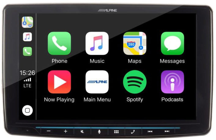 Alpine INE-F904D Floating 9" Car Sat Nav Apple CarPlay Android Auto Bluetooth DAB