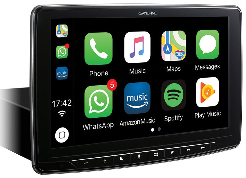 Alpine INE-F904D Floating 9" Car Sat Nav Apple CarPlay Android Auto Bluetooth DAB