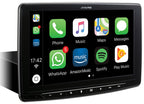 Alpine INE-F904DC Floating 9" Motorhome and commercial Sat Nav Apple CarPlay Android Auto Bluetooth DAB