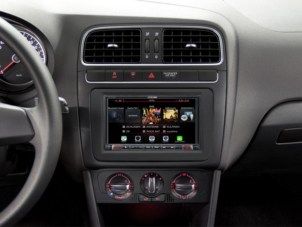 Alpine INE‐W720DC 7” Navigation with TomTom maps, Apple CarPlay Android Auto
