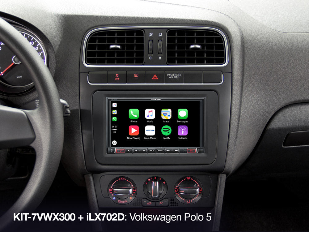 ALPINE KIT 7VWX300 7-inch Installation Kit for Volkswagen / Seat / Skoda