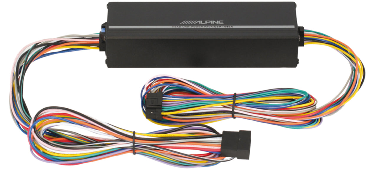 Alpine KTP-445 Head Unit In Line Power 4-Channel Amplifier 100Watts