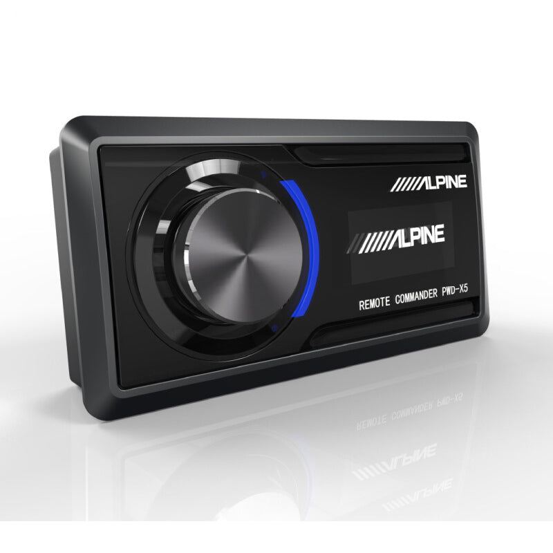 ALPINE PWD-X5 8" (20cm) 265 watt RMS Subwoofer Box with integrated amplified subwoofer