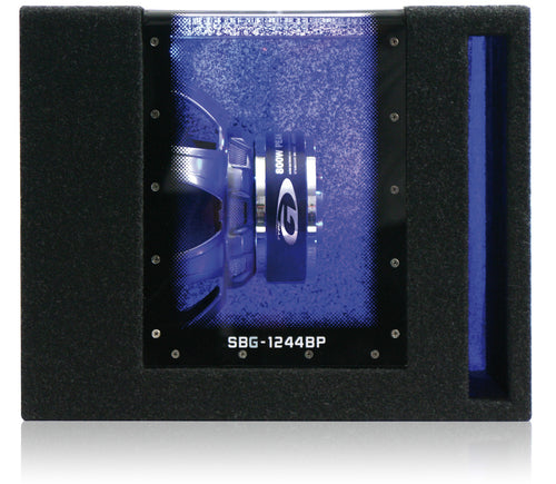 Alpine SBG1244BP Ready to use Band Pass 12" Subwoofer with enclosure