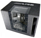 Alpine SBG1244BP Ready to use Band Pass 12" Subwoofer with enclosure