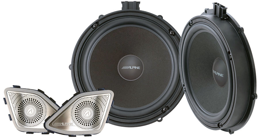 Alpine SPC-108T6 - 8" 2-Way Sound Upgrade Custom Fit Speakers for VW T6