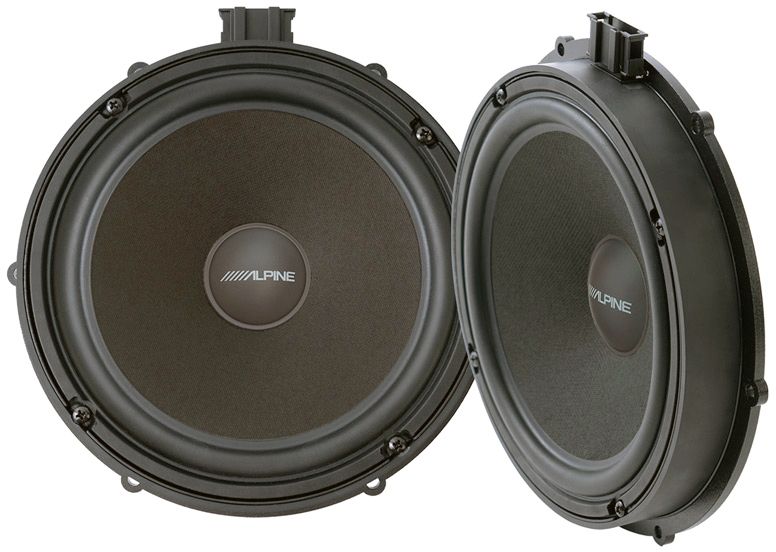 Alpine SPC-W84AT6-2 6-Channel DSP Amplifier & (8”) Subwoofer and Speakers For Volkswagen T6.1 / T6