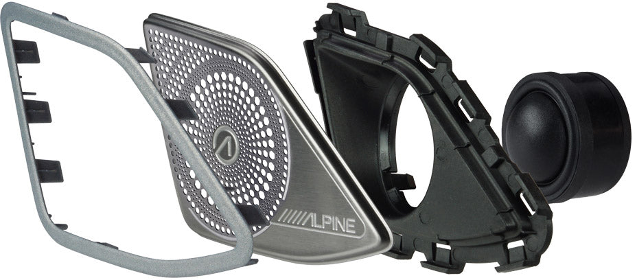 Alpine SPC-106T61-2 2nd Gen 6.5" 2-Way Sound Upgrade Custom Fit Speakers for Volkswagen T6.1