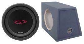 Alpine SWG-1244 - 12"  High performance 800 watts subwoofer MDF sub-box