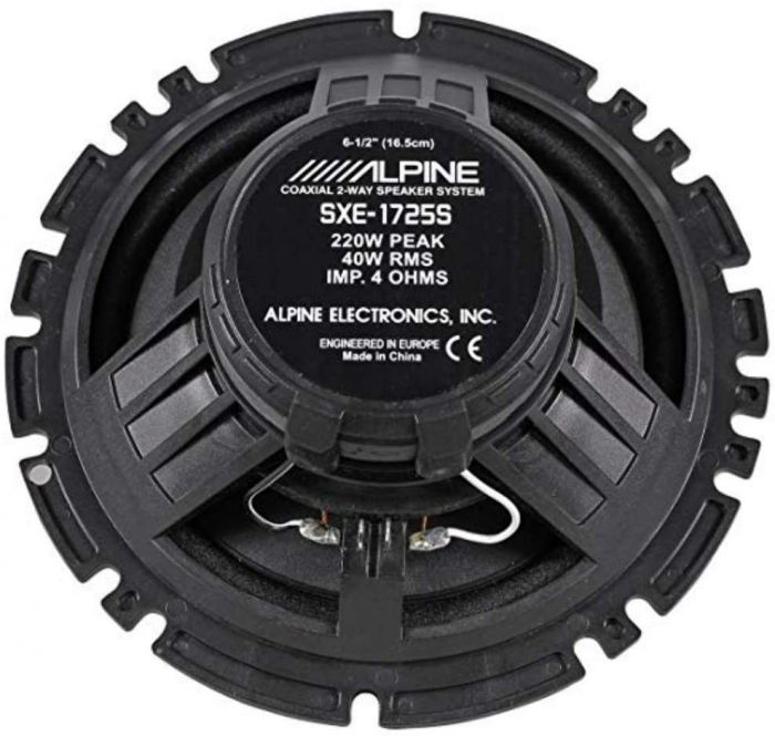 Renault Kangoo 2012-2021 Alpine SXE-1725S 17 cm 6.5" 2-Way 220W Coaxial Speakers