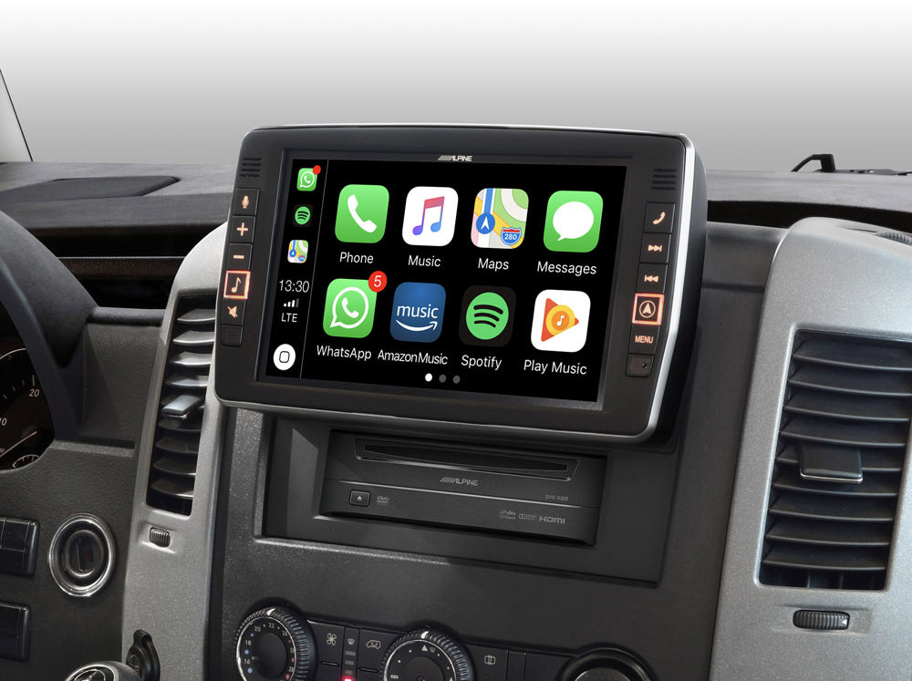 Alpine X902D-S906 Mercedes Sprinter 2013-2018 9" Touch Screen GPS Bluetooth Carplay/Android Auto