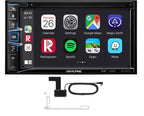 ALPINE INE-W611D 6.5" DVD/DIVX/CD//USB DAB+ digital radio, TomTom SatNav Apple CarPlay Android Bluetooth Reverse Camera
