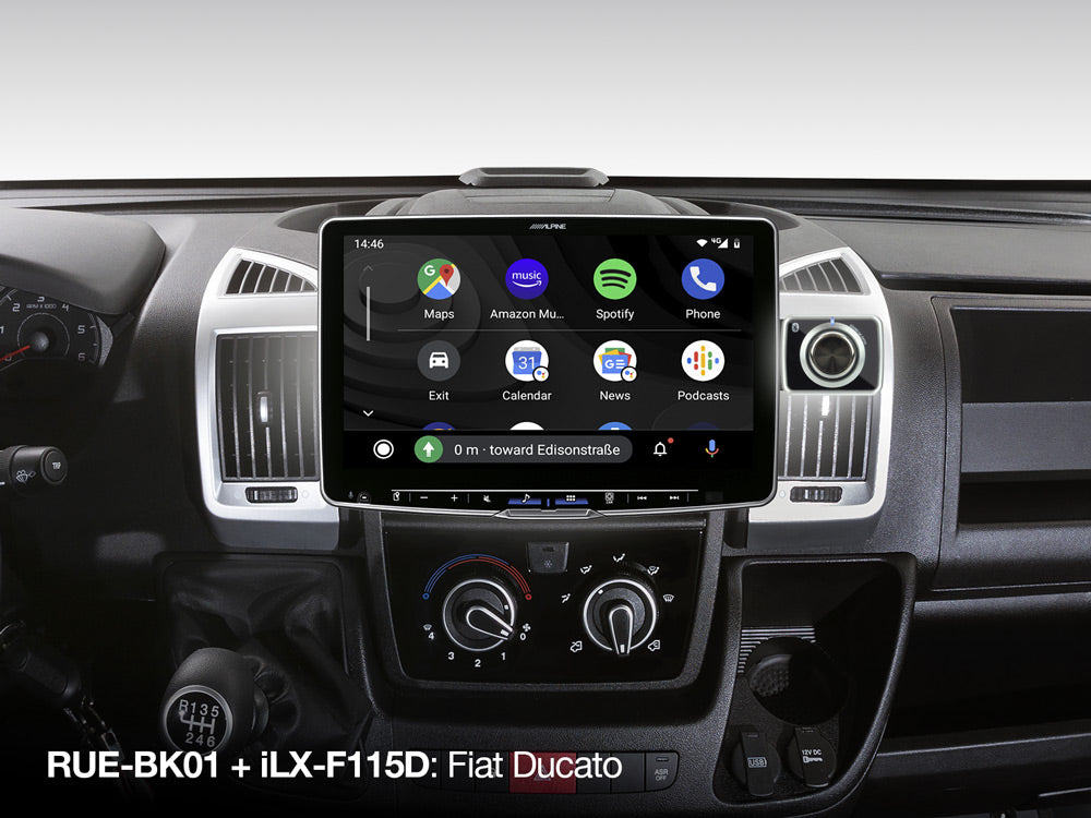 Alpine RUE-BK01 Wireless Volume Controller for iLX-F905D, iLX-F115D, iLX-705D and i905D-F