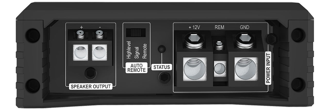 Helix Amplify 201 X-Over Subwoofer Amplifier with Crossover Mono Sub Amp