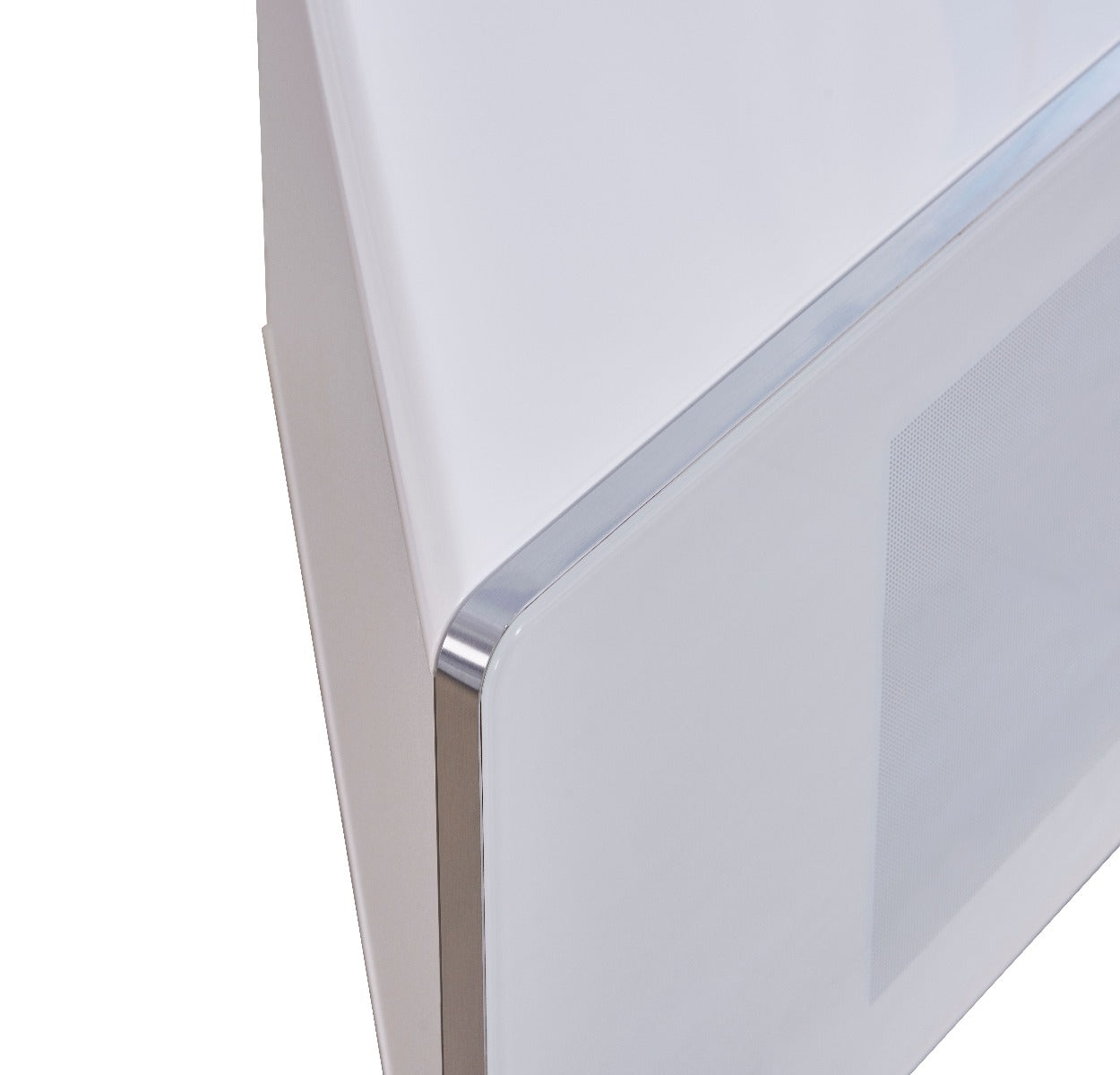 MDA Designs Antares High Gloss White Cantilever TV Cabinet