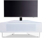 MDA Designs Antares High Gloss White Cantilever TV Cabinet