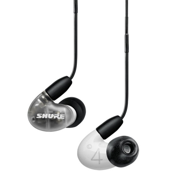 Shure AONIC 4 Earphones with Balanced Armature Drivers - White