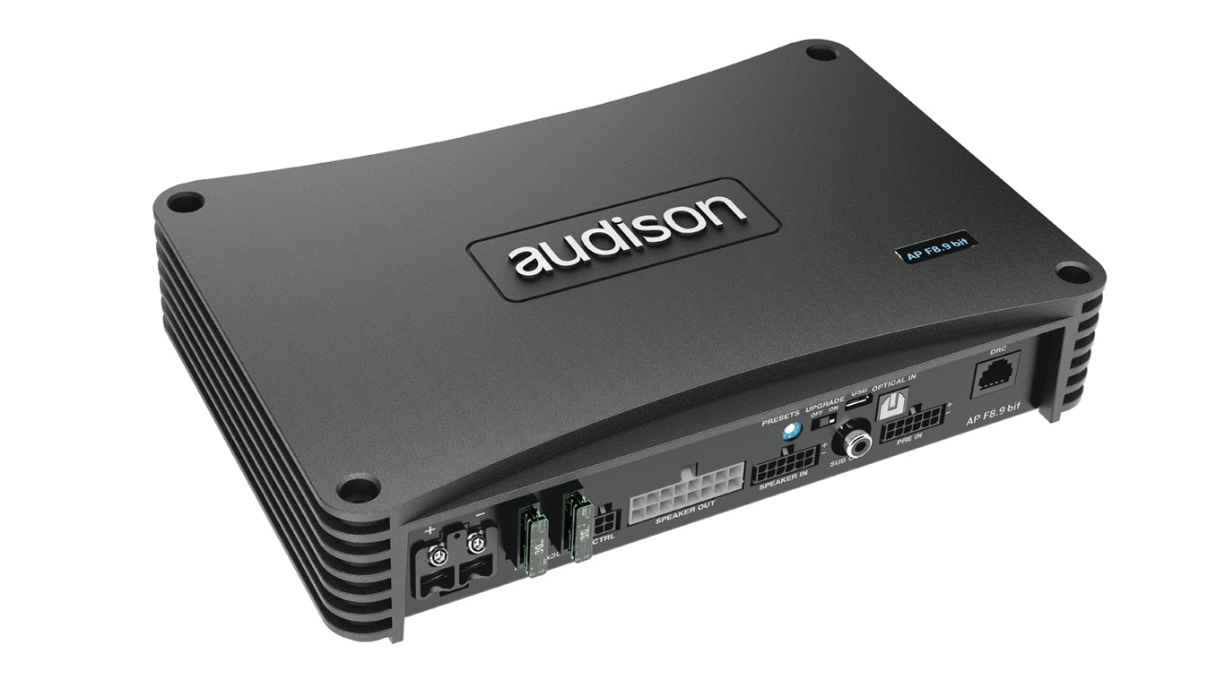 Audison Prima Forza APF8.9 bit 8 Channel Amplifier & 9 Channel DSP 1040w RMS
