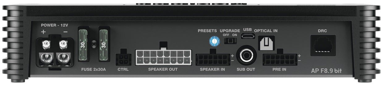 Audison Prima Forza APF8.9 bit 8 Channel Amplifier & 9 Channel DSP 1040w RMS