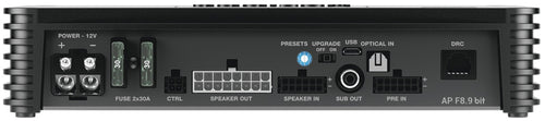 Audison Prima Forza APF8.9 bit 8 Channel Amplifier & 9 Channel DSP 1040w RMS