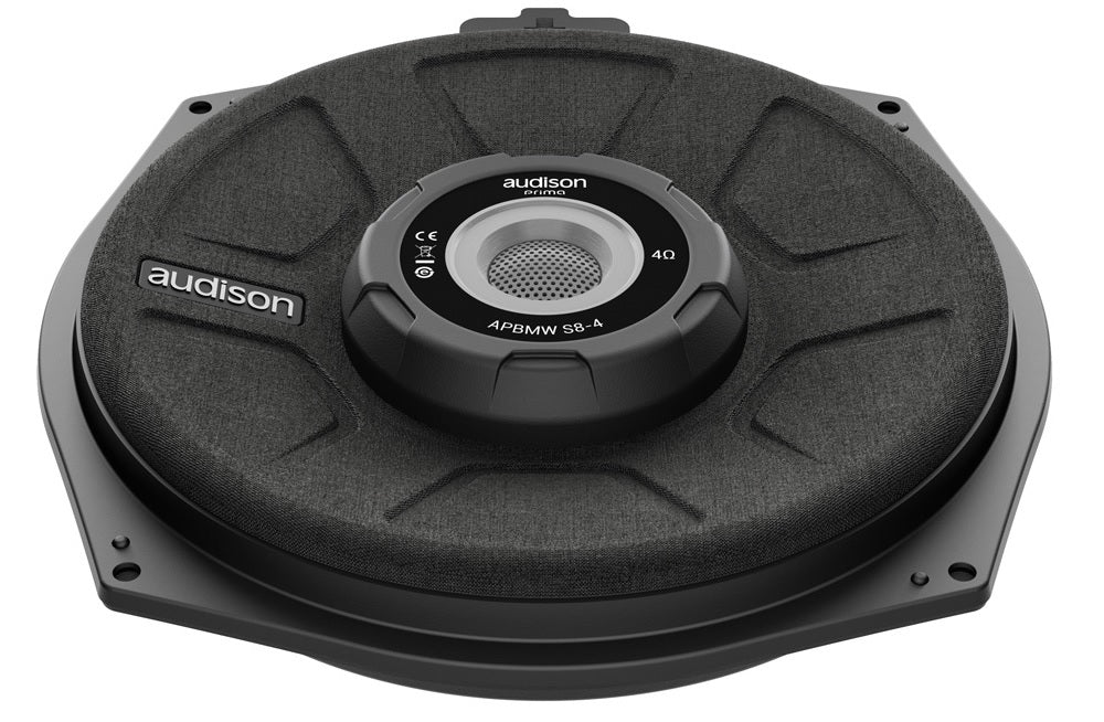 Audison APBMW S8-4 BMW and Mini 8” Direct Fit Underseat Subwoofer