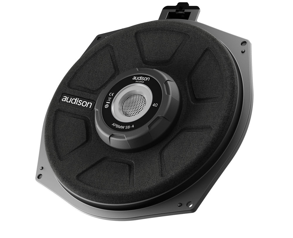 Audison APBMW S8-4 BMW and Mini 8” Direct Fit Underseat Subwoofer