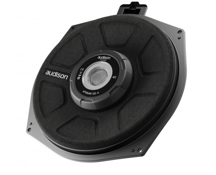 Audison APBMW K4M - 4" 2-Way Components + Underseat 2 ohm Subwoofer for BMW