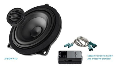 Audison APBMW K4E - 10cm Prima 2-way component speakers for BMW & Mini