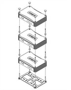 Audison APTK 3 Prima Tower Kit for Stacking Prima Amplifiers